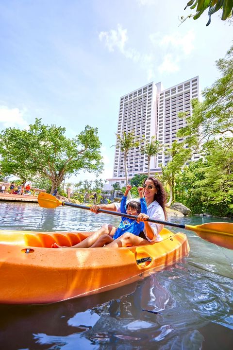 ▲園區內提供豐富的海陸設施供所有旅客使用。　圖：太平洋島度假村／提供