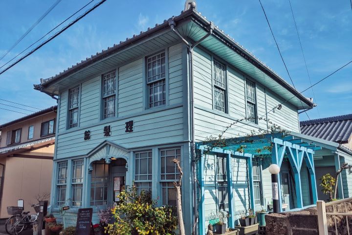 ▲青色理髮館建於1923年。　圖：長崎縣觀光聯盟／提供