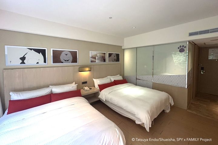 ▲「彭德」主題房室內布置照。　圖：知本金聯世紀酒店／提供