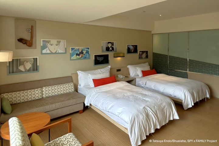 「洛伊德」主題房室內布置照。　圖：知本金聯世紀酒店／提供 