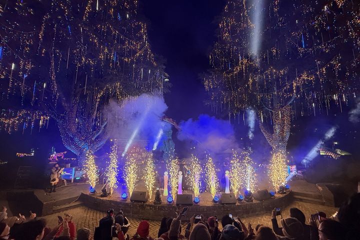 ▲「2025山谷燈光節」表演。　圖：參山國家風景區管理處／提供