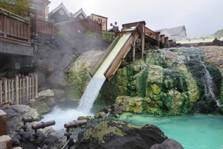 ▲草津溫泉－湯畑。　圖：Photo AC／來源