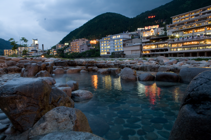 ▲下呂溫泉－源泉塔。　圖：下呂市／提供