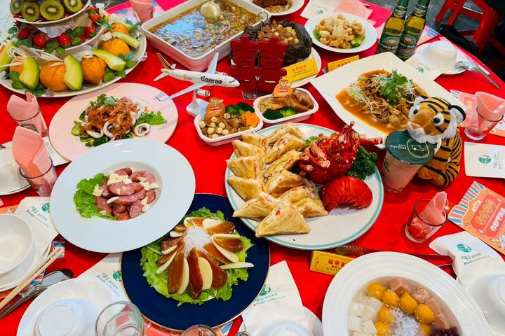 ▲「辦桌界南霸天－阿勇家」精心製作的經典台式佳餚。　圖：台灣虎航／提供