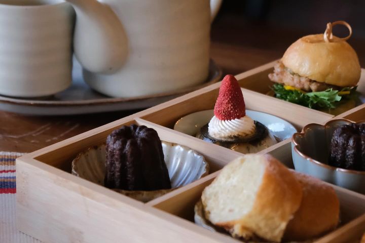 ▲甜點師傅是延攬自知名五星飯店。　圖：台中市政府觀光旅遊局 ／提供