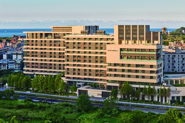 ▲今年底新開幕的新北北海溫泉洲際酒店，打造全台奢華度假溫泉酒店。　圖：興富發集團／提供