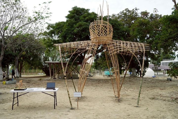 《初篁織夢》大專組－金獎（雲林科技大學作品）。　圖：農業部林業及自然保育署／提供 