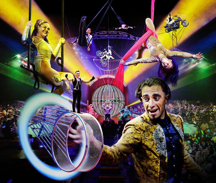 ▲精彩絕倫的「超級美國馬戲團」魔幻世界表演秀。　圖：太平洋島國際旅行社／提供