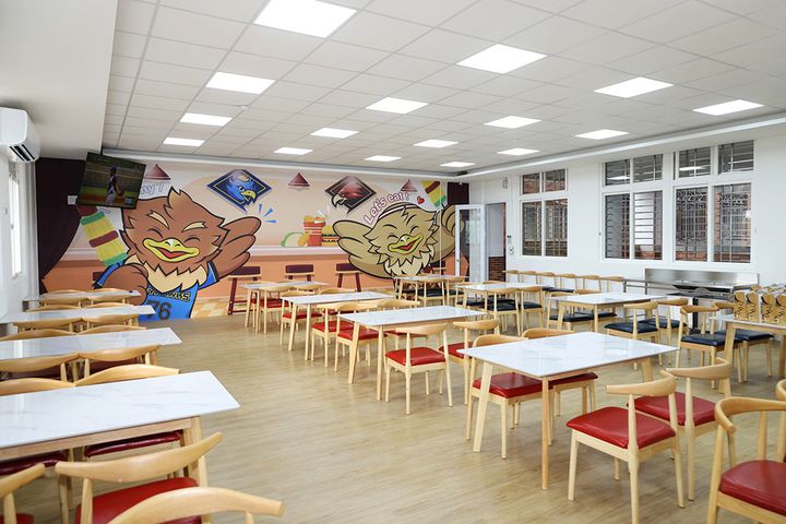 ▲台鋼皇鷹學院內部公共空間。　圖：燦星旅遊／提供