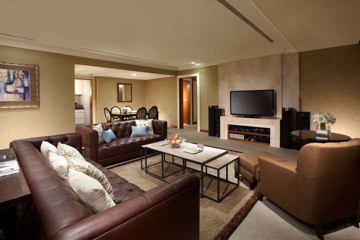 台中港酒店總統套房。　圖：台中市政府觀光旅遊局 ／提供 