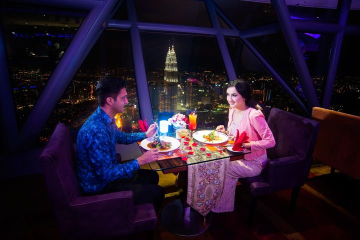 ▲吉隆坡塔的開齋饗宴可一邊享用美食一邊欣賞城市夜景。　圖：馬來西亞觀光局／來源