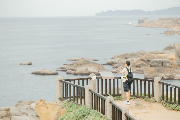 ▲和平島地質公園環山步道。　圖：北海岸及觀音山國家風景區管理處／提供