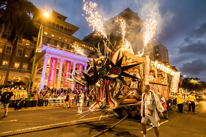 ▲「檀香山節」是場融合日本與夏威夷文化的大型慶典。　圖：Honolulu Festival／來源