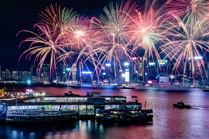 ▲初二「農曆新年煙花匯演」。　圖：香港旅遊發展局／提供
