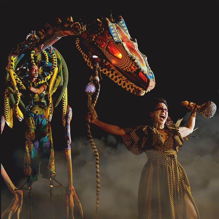 ▲初一新春遊行／「義大利奇幻恐龍」表演。　圖：香港旅遊發展局／提供