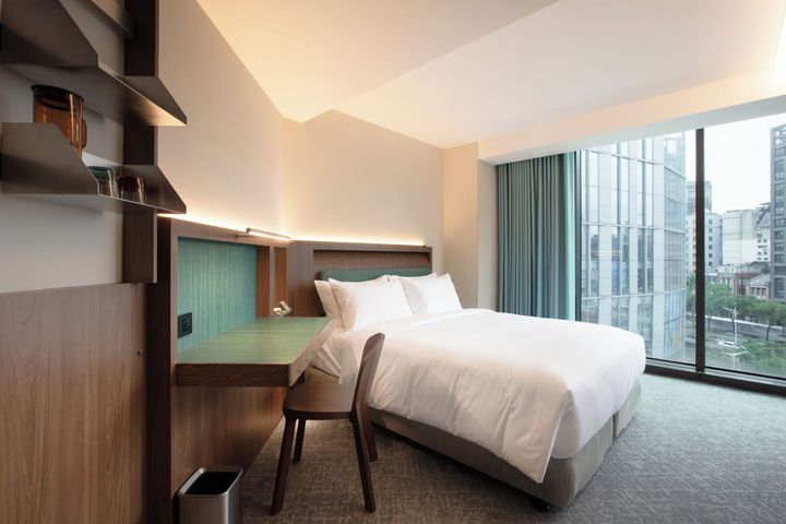 ▲Oani綠洲客房配備醫療級空氣清淨系統，深層淨化空氣。　圖：Klook／提供