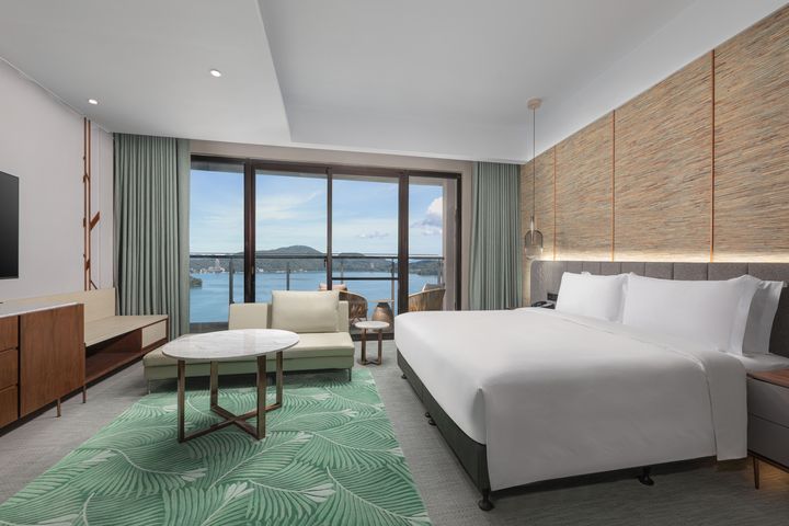 溫德姆集團「節日好時光」優惠最高享7.7折，會員入住日月潭力麗溫德姆溫泉酒店等全球景點再賺積分，非會員亦享折扣。　圖：溫德姆酒店集團／提供