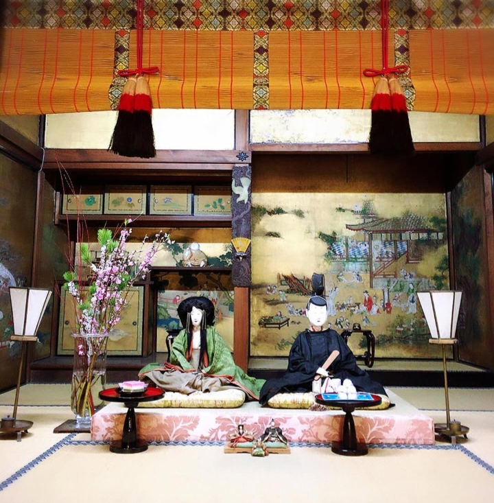  ▲110公分大的雛人形幾乎和一個小朋友一樣高。　圖：京都 Connect／提供