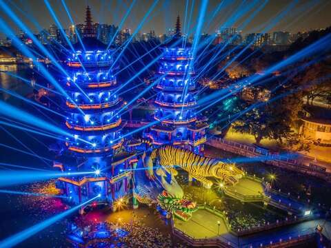 ▲往年蓮池潭燈會。　圖：高雄市政府觀光局／提供