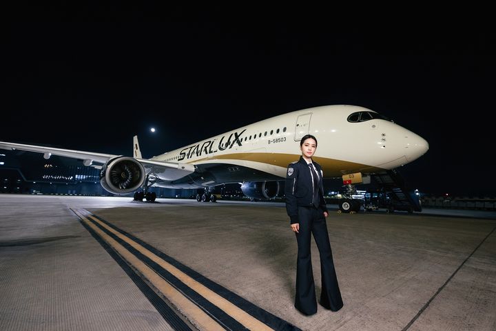 為迎接首條歐洲航線開航，特別邀請亞洲流行天后 JOLIN 蔡依林擔任航線大使。　圖：星宇航空／提供 