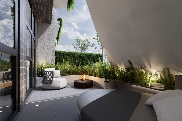 ▲打造台北西區唯一有獨立露臺房型的高質感設計型酒店。　圖：PORTRAIT鉑萃酒店 ／提供