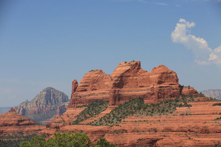 ▲亞利桑那州聖多納壯麗紅岩地貌及在地原民文化。　圖：美國國家旅遊局／提供