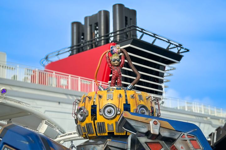 ▲以各種漫威角色的「Marvel Landing」，可以發現不一樣的小驚喜。　圖：可樂旅遊／提供