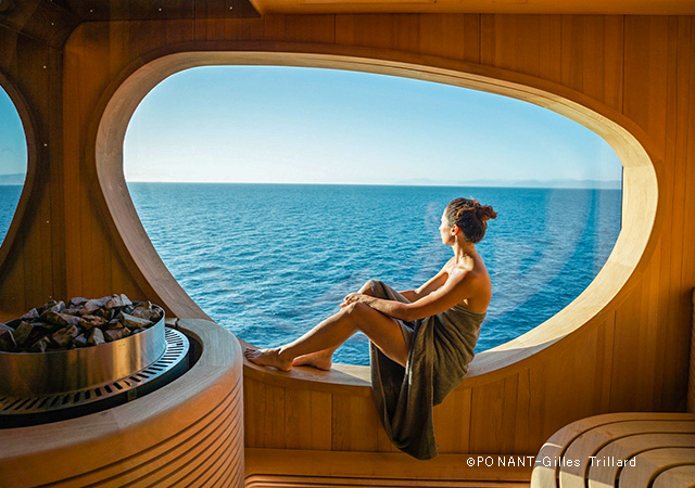 ▲IKUMA 北歐桑拿。　圖：太平洋旅行社（🄫PONANT-Giles Trillard／指揮官夏古號）／提供 