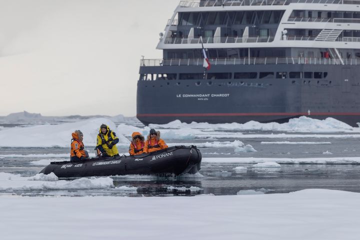 ▲Zodiac 衝鋒艇。　圖：太平洋旅行社（🄫PONANT／指揮官夏古號）／提供