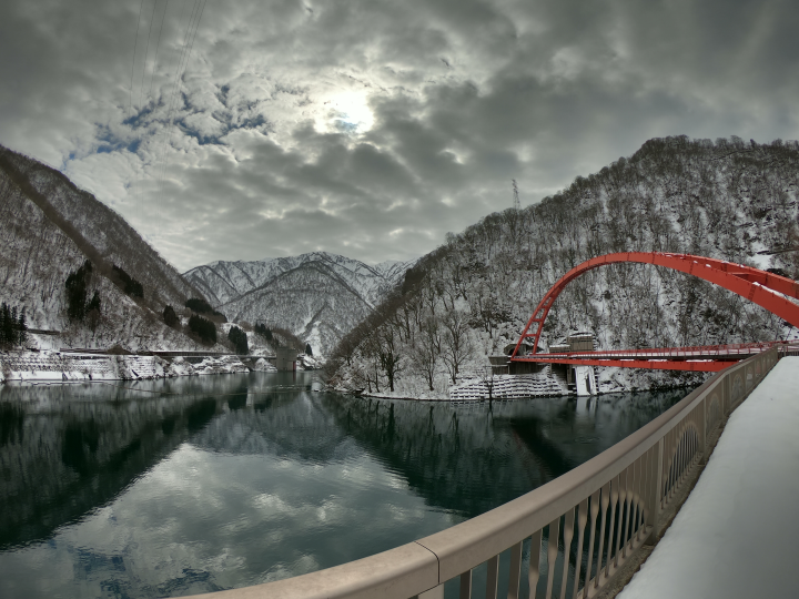  ▲宇奈月湖。 圖：黒部・宇奈月溫泉觀光局／提供