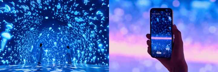 ▲館內結合互動 APP，透過手機掃描即可與場景連動，提升探索與學習的體驗感。　圖：DeNA／提供