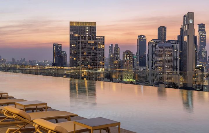 ▲Grande Centre Point Lumphini 飯店正對曼谷去年開幕的地標級購物中心「One Bangkok」。　圖：Klook／提供