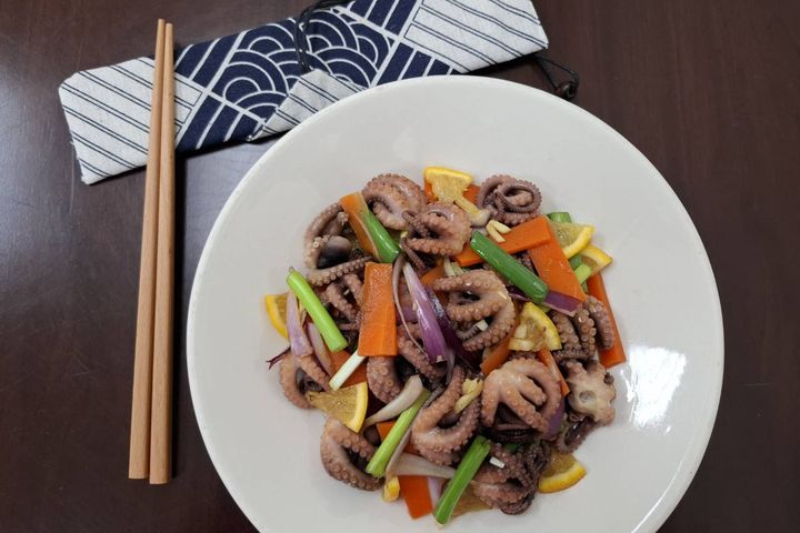 ▲酸甜微辣涼拌「猴水仔」。　圖：新北市政府／提供