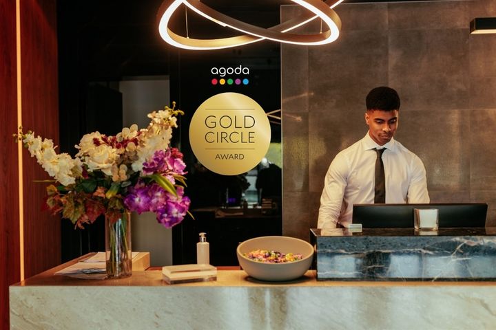 台灣在2025年「金環獎」首度奪下全球最多得獎飯店的市場冠軍，同時也是首次躋身得獎數量前五大市場。　圖：Agoda／提供 