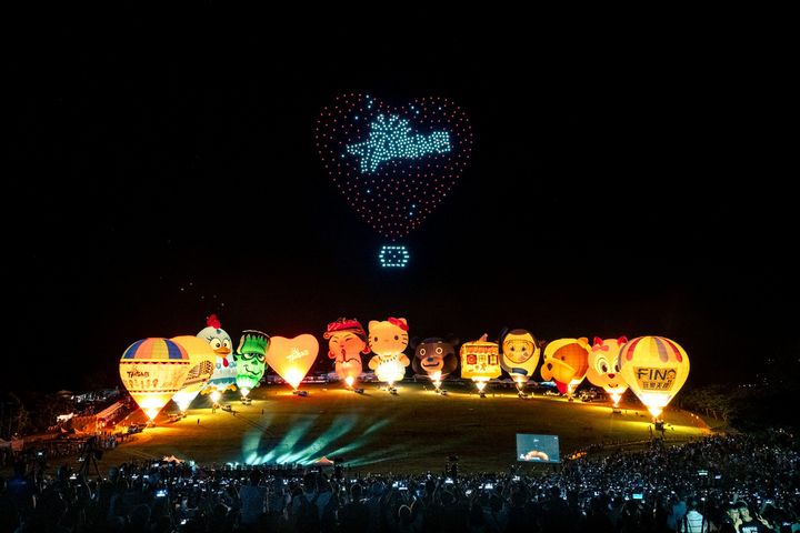 ▲「台灣國際熱氣球嘉年華」資料照片。　圖：台東縣政府觀光發展處／提供