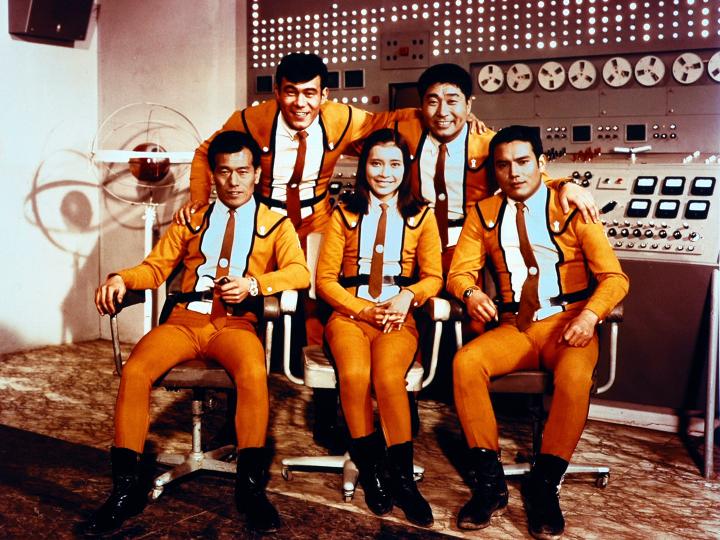  ▲在第四區展出超人系列中第一支地球防衛隊「科學特別搜查隊」。© 円谷プロ　圖：京阪電鐵／提供