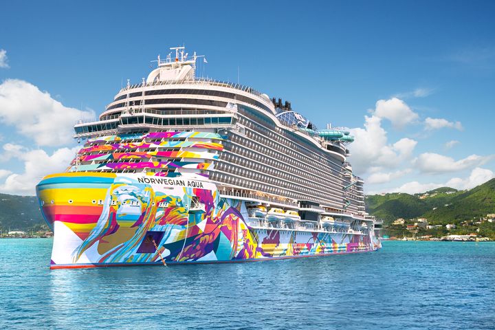 ▲挪威郵輪（Norwegian Cruise Line）旗下「挪威海凝號」（Norwegian Aqua）。　圖：中僑旅行社／提供