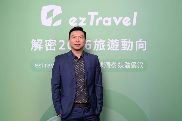 ▲易遊網陳志豪分享2025旅遊大數據洞察、預測2026旅遊動向。　圖：易遊網／提供