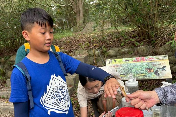 ▲蛙類生態解說　圖：臺中市政府觀光旅遊局／提供