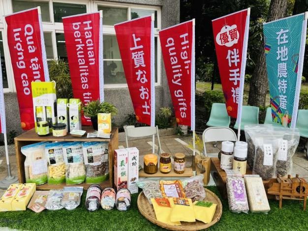 ▲虎頭埤禮物店販售在地農特產品。　圖：臺南市政府觀光旅遊局／提供