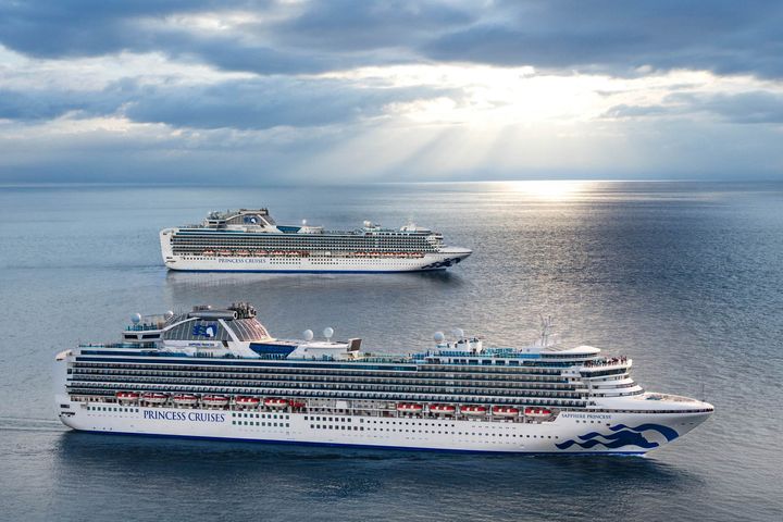 公主遊輪發布規模再創新高的亞洲部署計畫，將由鑽石公主號（Diamond Princess）與藍寶石公主號（Sapphire Princess）首度以東京為母港出發。　圖：公主遊輪／提供
