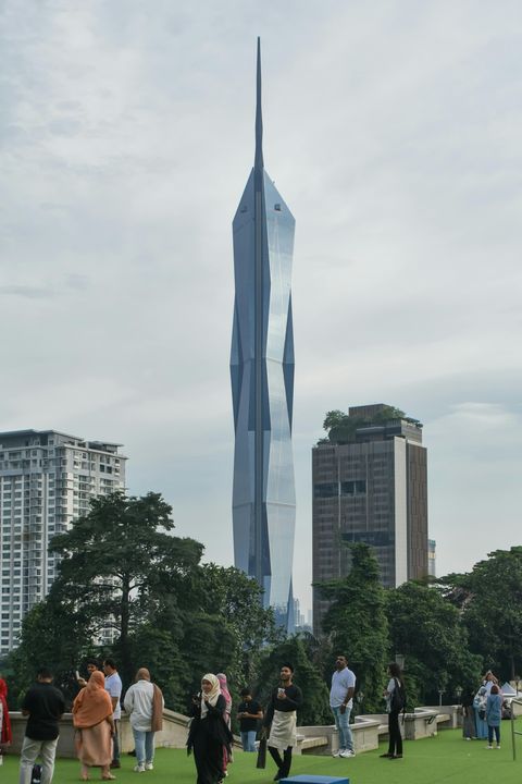 ▲「Merdeka 118」現為世界第二高樓，是吉隆坡最受矚目的新地標。　圖：馬來西亞觀光局／提供