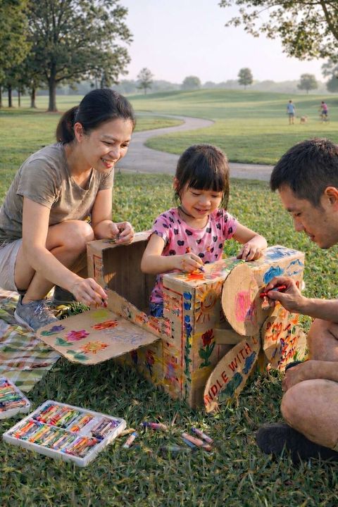 ▲親子手作坊－夢想啟航造飛機篇。　圖：高雄市政府觀光局／提供