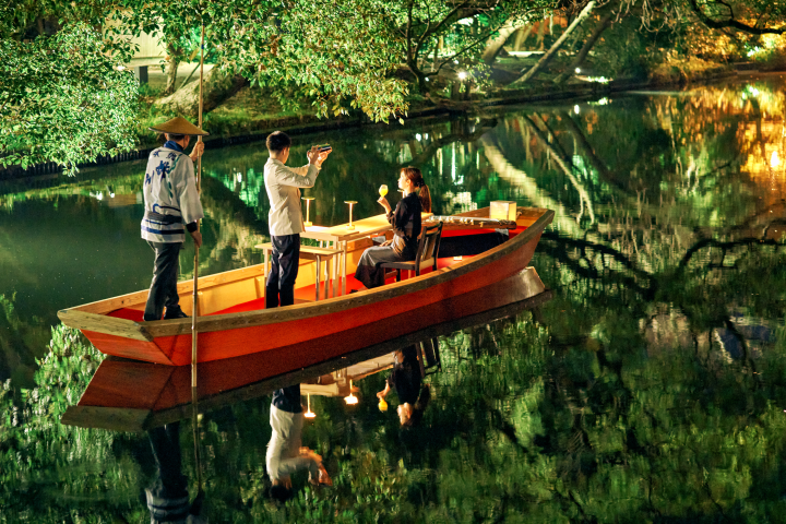 調酒師和音樂家將登船給旅客帶來難忘的一夜。　圖：水鄉柳川／提供