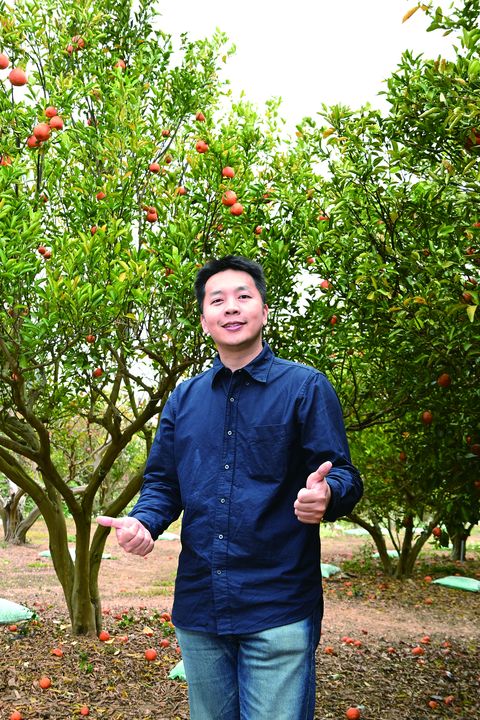 ▲公老坪「流星花園」第3代陸冠全正扮演企業乃至於社區的轉變推動者，帶領家鄉向上提升。　記者-王政／攝