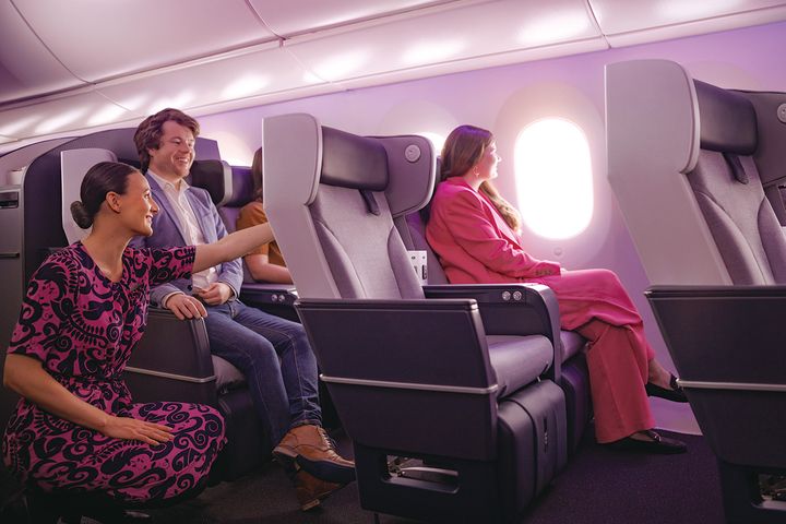 ▲紐西蘭航空以專業貼心的空中服務，為旅客打造舒適愉悅的美好飛行體驗。　圖：紐西蘭航空／提供