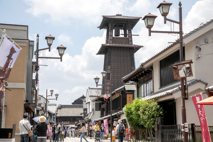 ▲川越老街古韻十足，傳統建築非常適合旅客漫步拍照。　圖： 埼玉縣物產觀光協會／提供