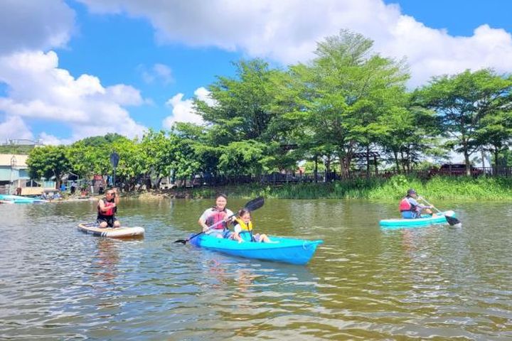 來關廟體驗熱門水域遊憩活動。　圖：台南市政府觀光旅遊局／提供