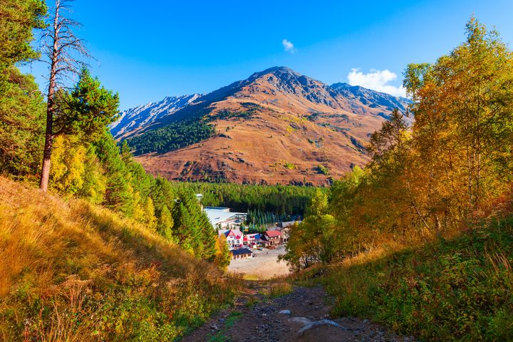 ▲海拔5642公尺的「厄爾布魯斯峰」（Mt. Elbrus），名列世界七頂峰之一，是歐洲的第一高峰。　圖：shutterstock／來源