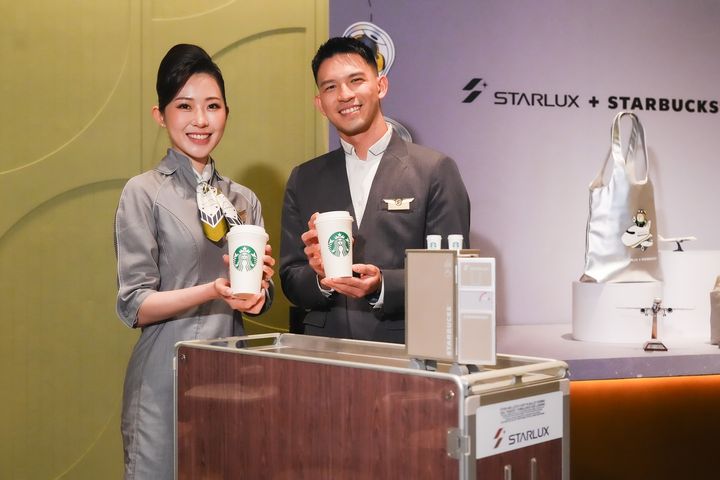 ▲「STARLUX 迷你餐車收納盒」以機上餐車為靈感打造，可收納各式文具與小物。　圖：星宇航空／提供